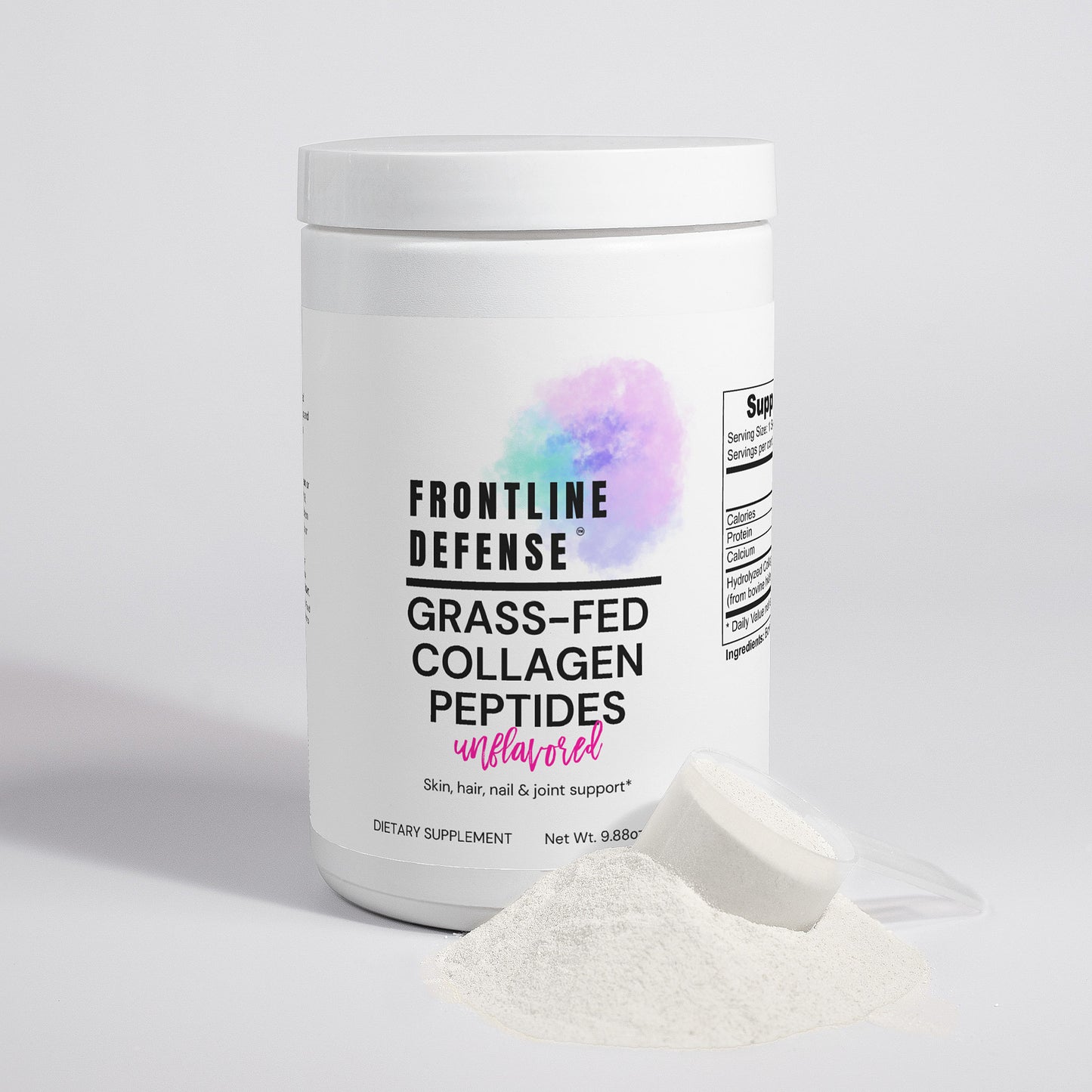 Unflavored Grass-Fed Hydrolyzed Collagen Peptides