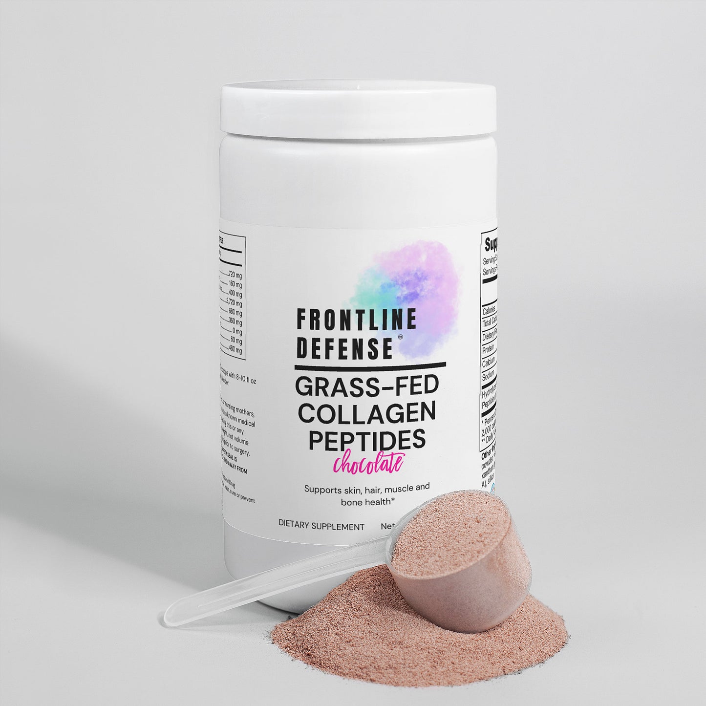 Grass-Fed Chocolate Collagen Peptides Powder
