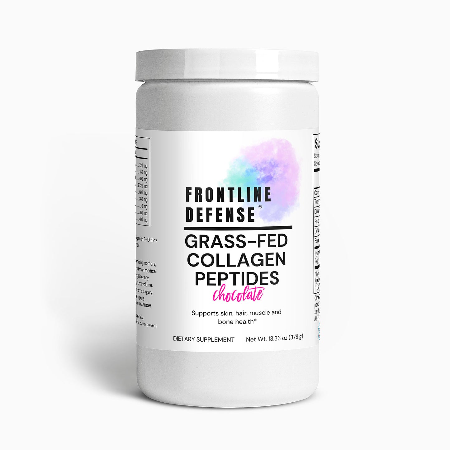 Grass-Fed Chocolate Collagen Peptides Powder