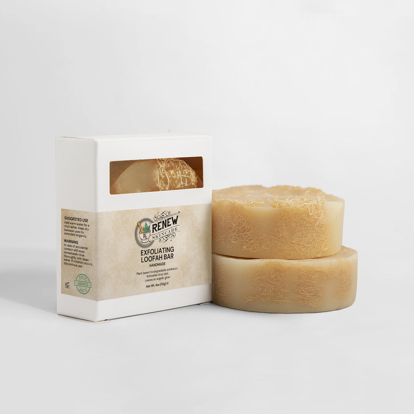 Exfoliating Loofah Bar