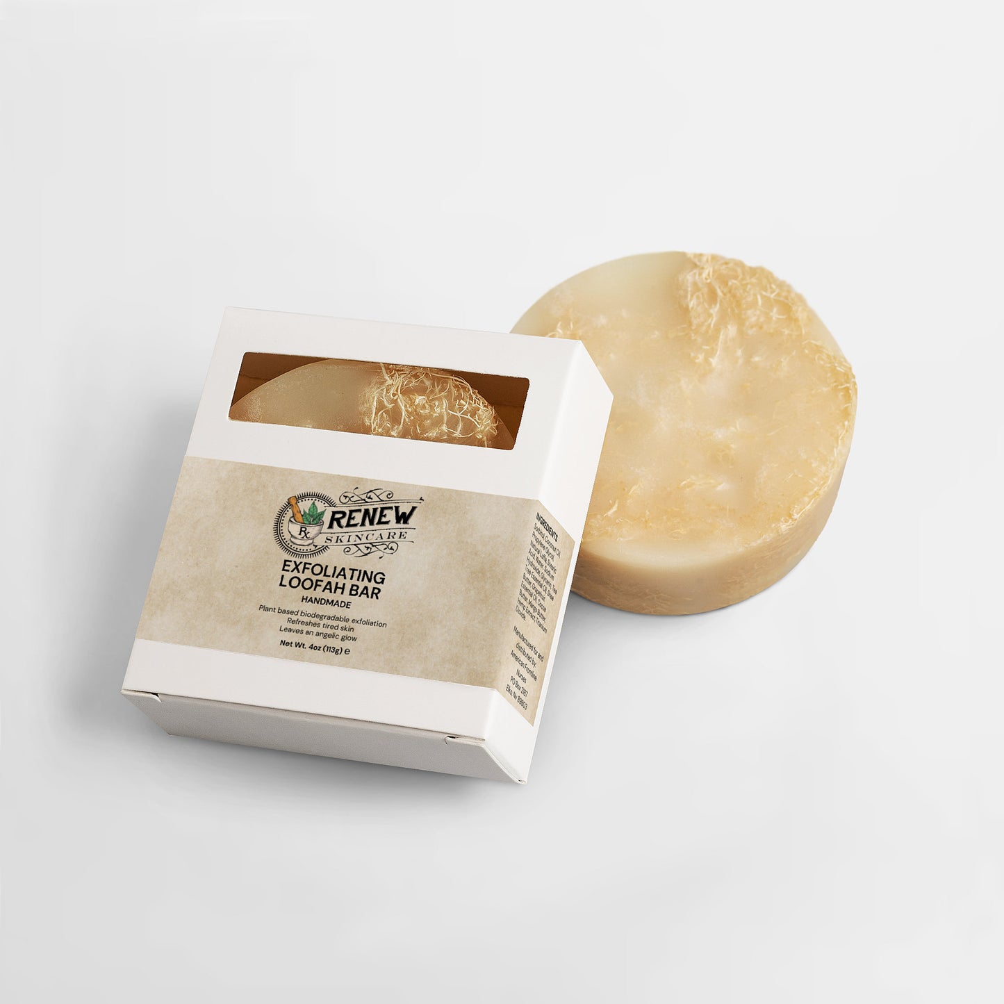 Exfoliating Loofah Bar