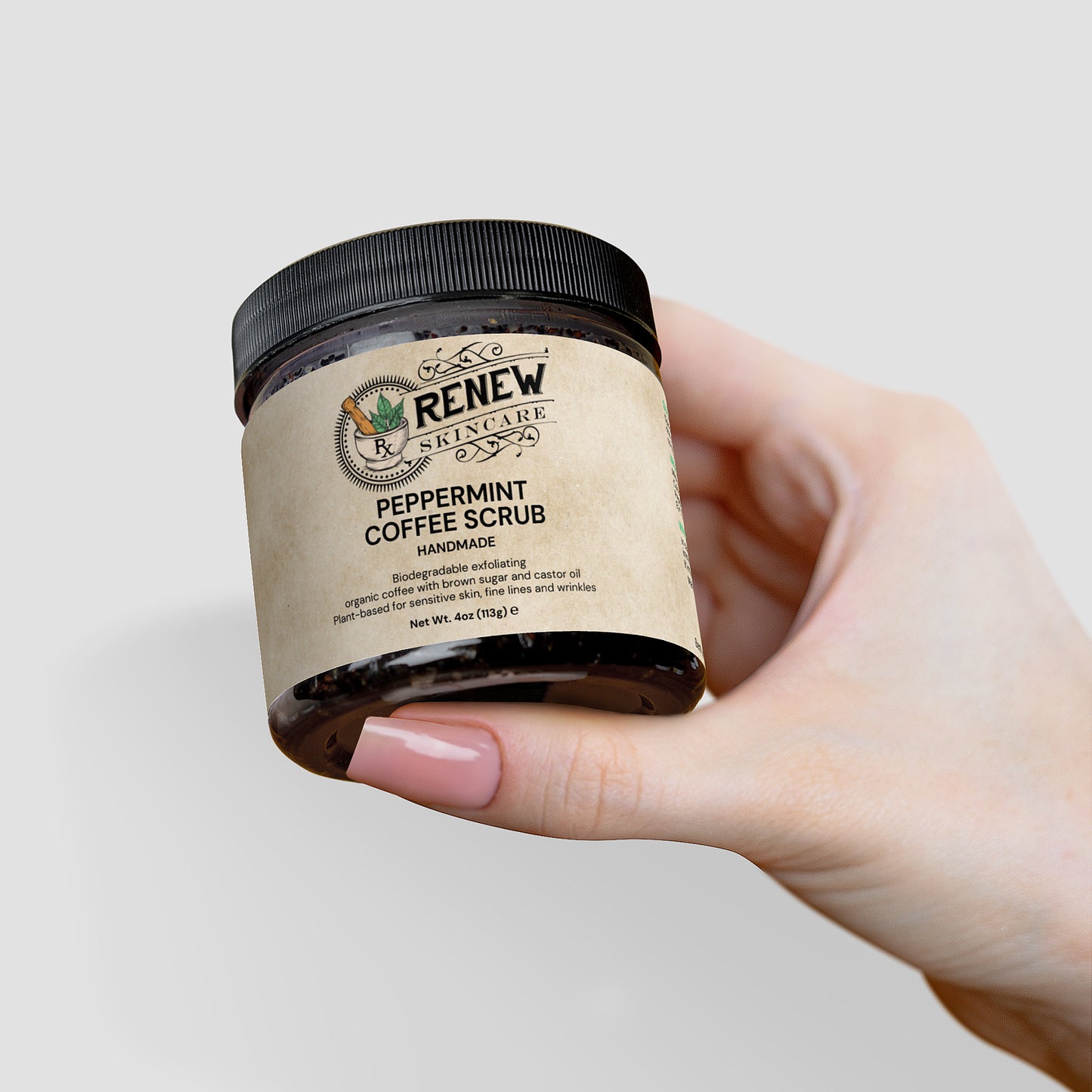Peppermint Mocha Coffee Scrub