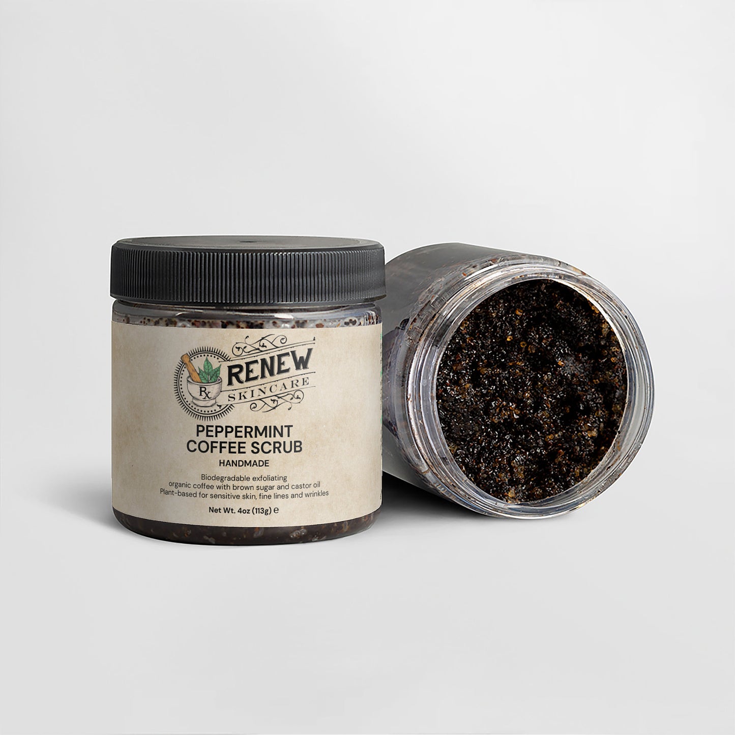 Peppermint Mocha Coffee Scrub