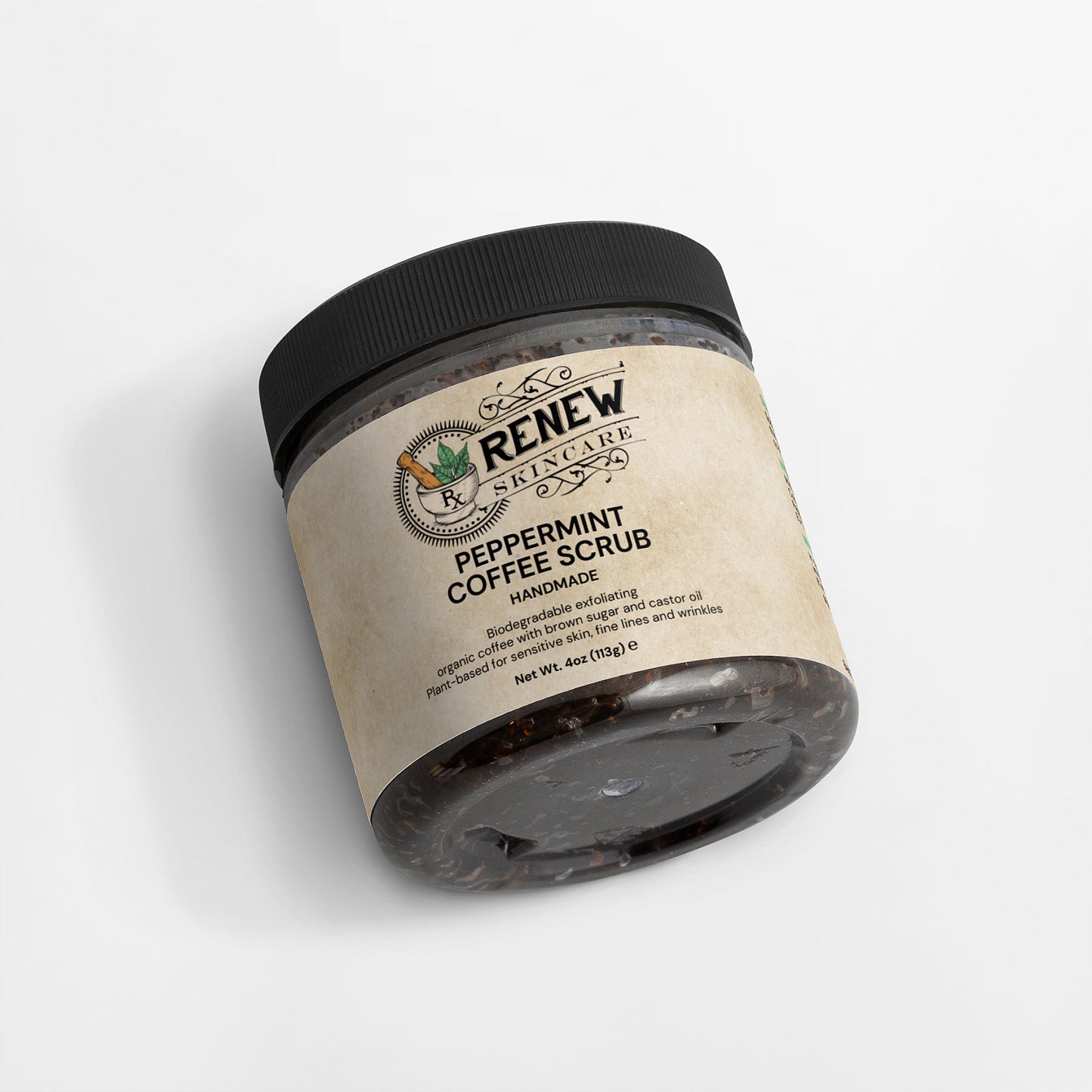 Peppermint Mocha Coffee Scrub