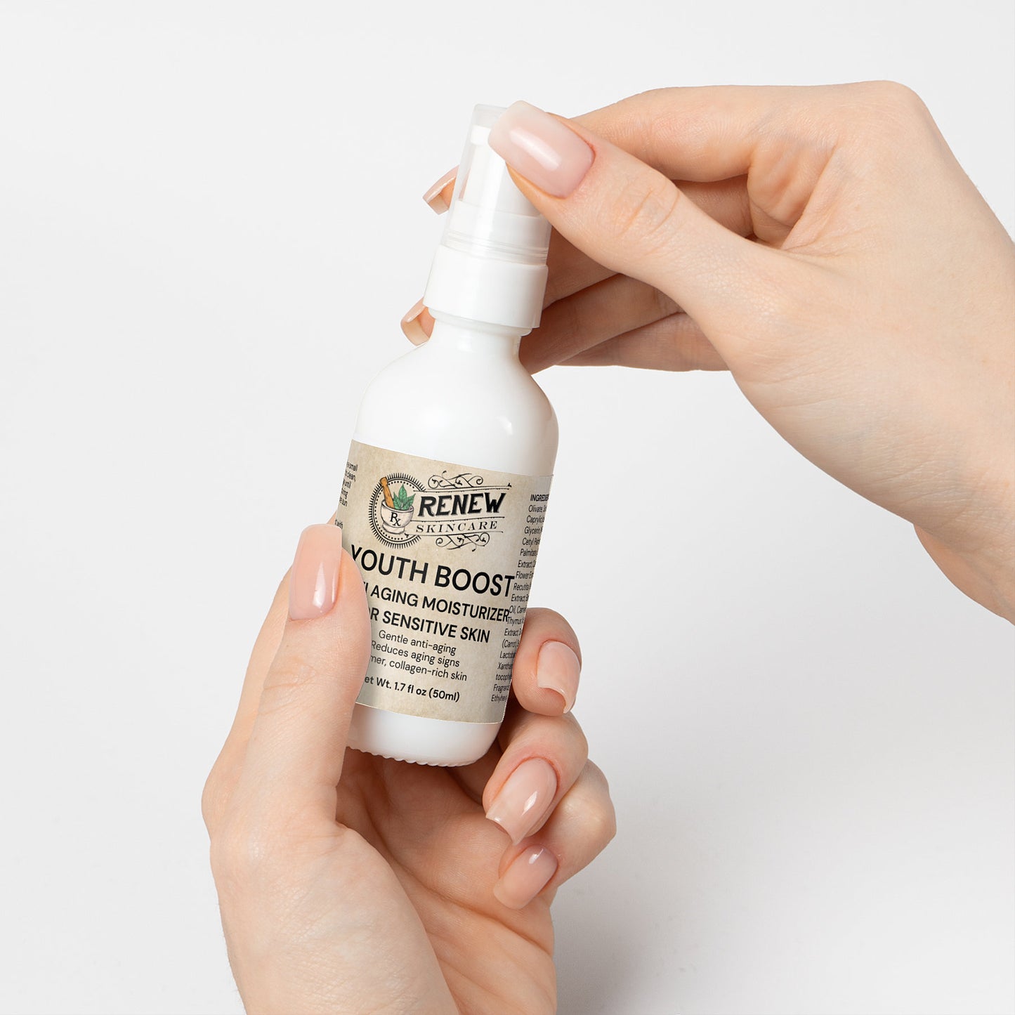 Youth Boost Anti Aging Moisturizer for Sensitive Skin