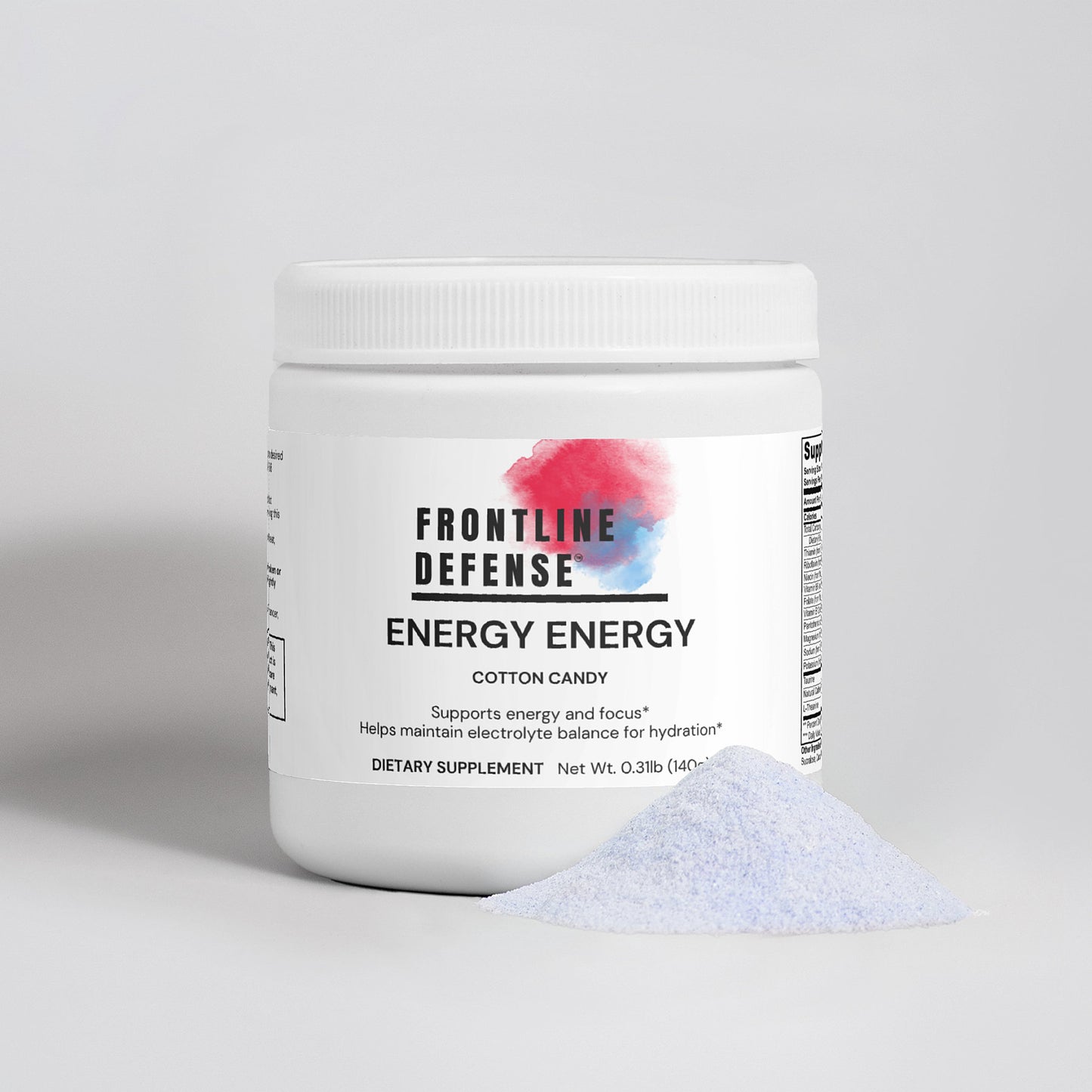 Energy Powder Cotton Candy Flavor