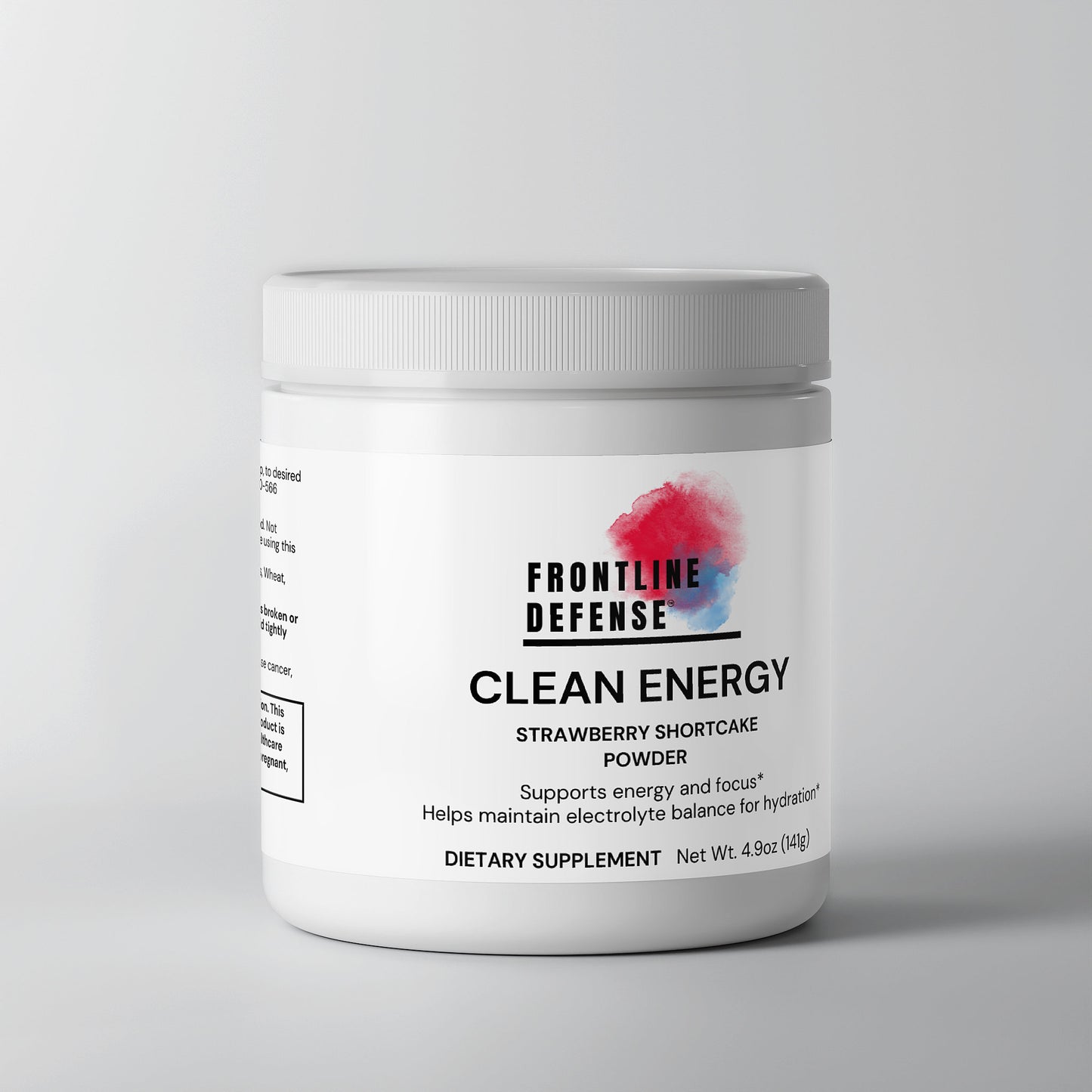 Clean Energy Powder Strawberry Shortcake Flavor