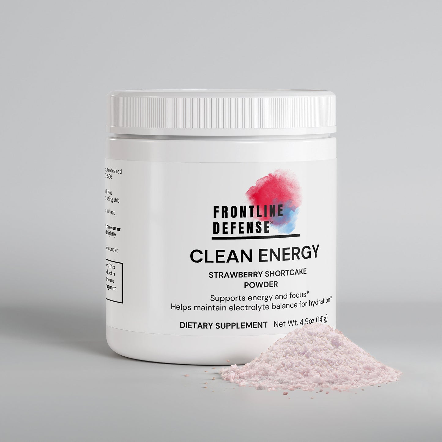 Clean Energy Powder Strawberry Shortcake Flavor