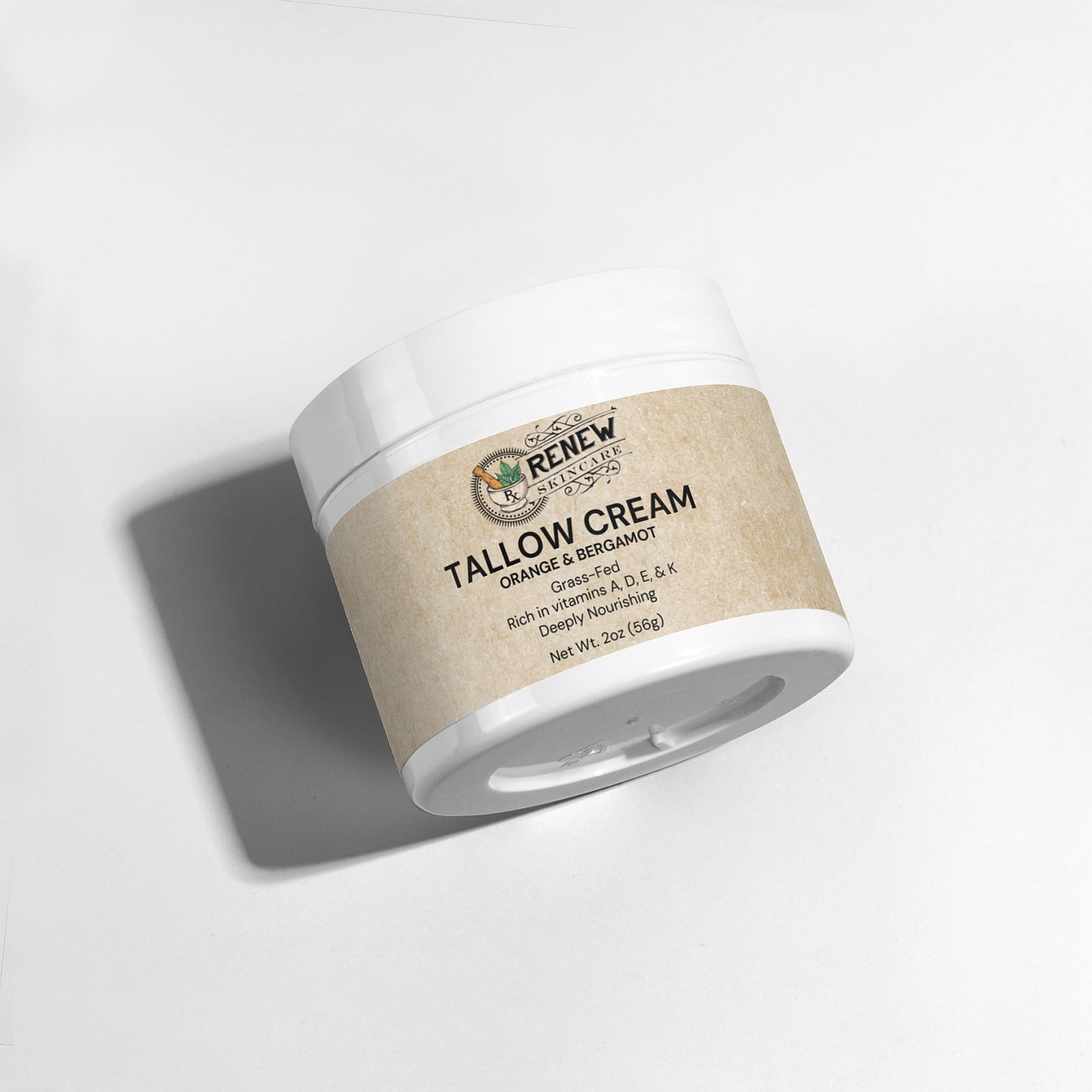 Tallow Cream Orange & Bergamot