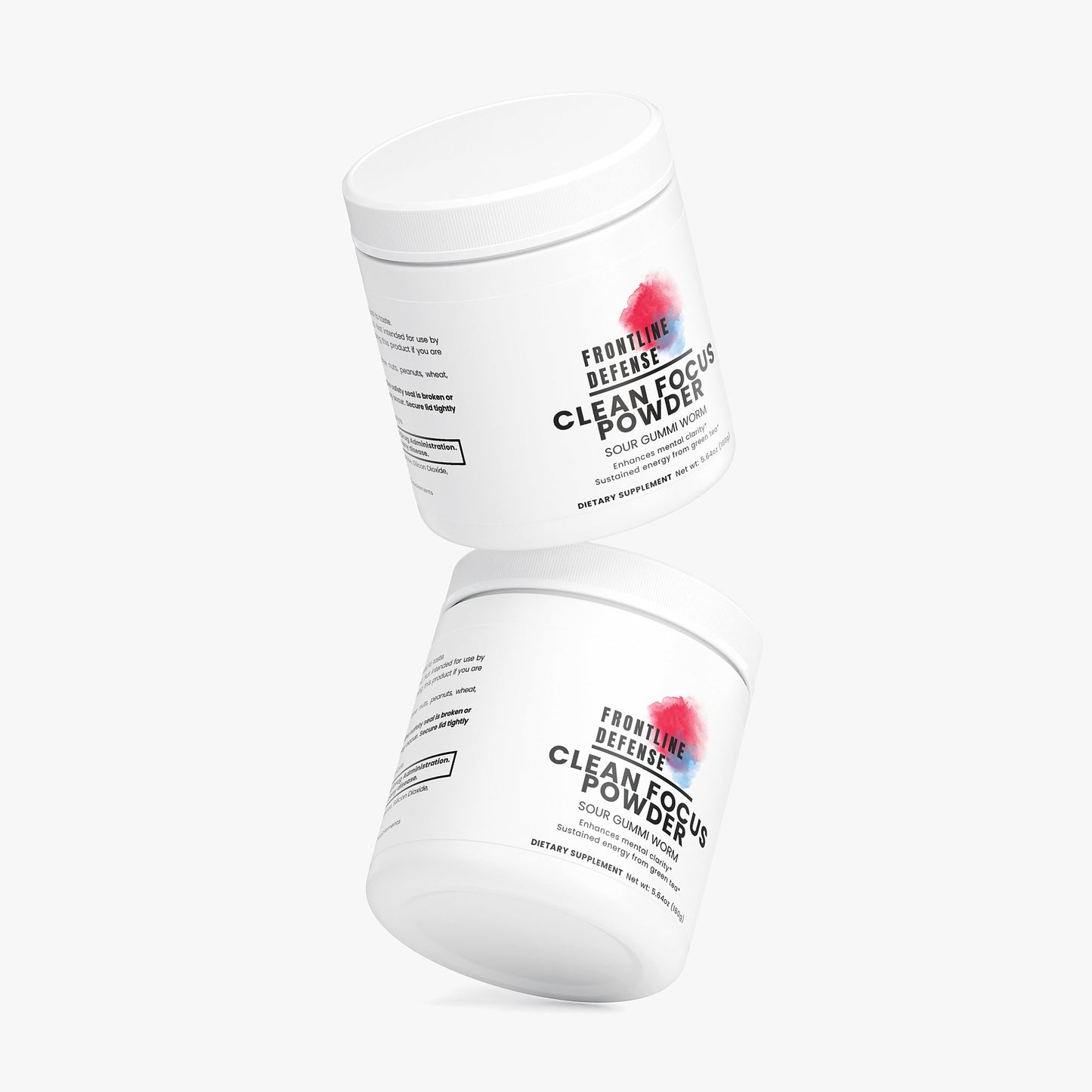 Clean Focus Powder in Sour Gummi Worm