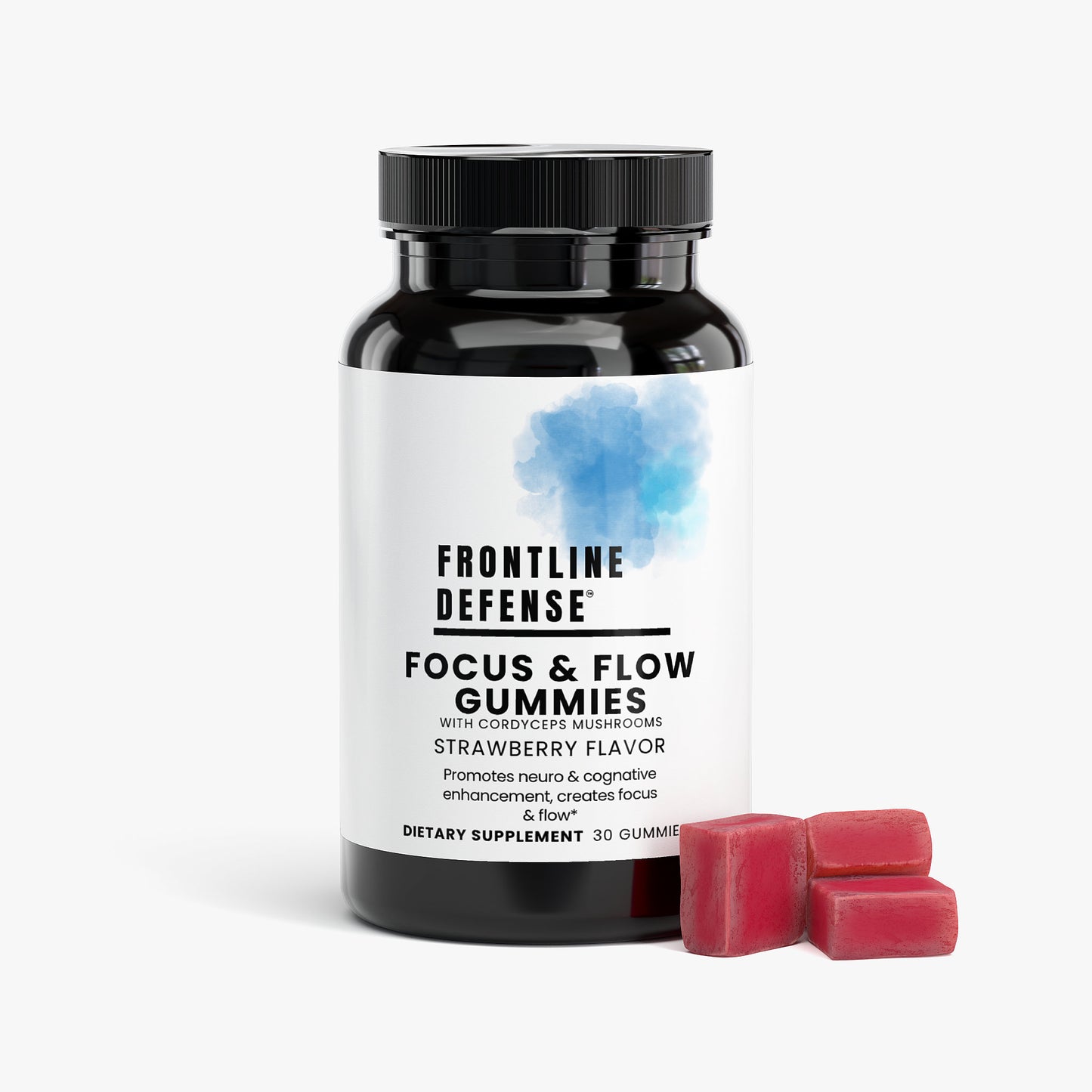 Focus & Flow Gummies with Cordyceps Mushrooms