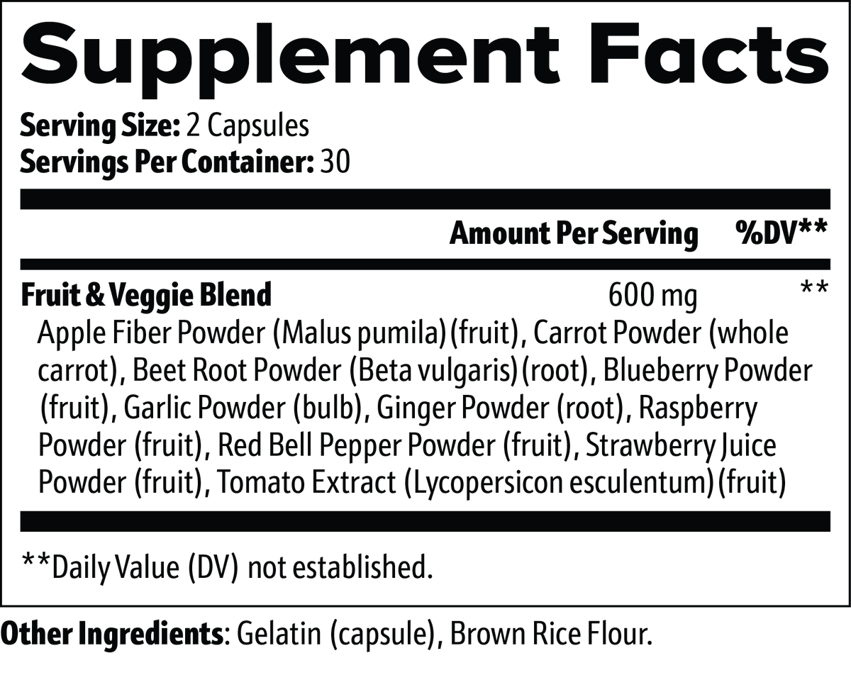 Super Fruits and Veggies
