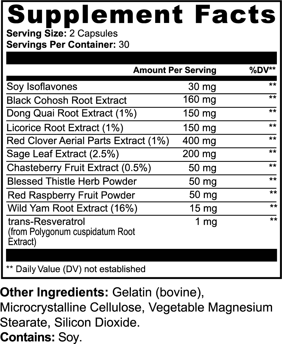 Menopause & Perimenopause Support