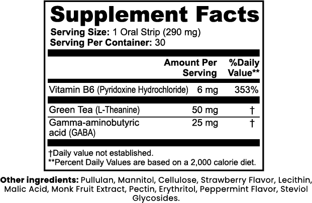 NeuroEase™ Brain Calming Strips