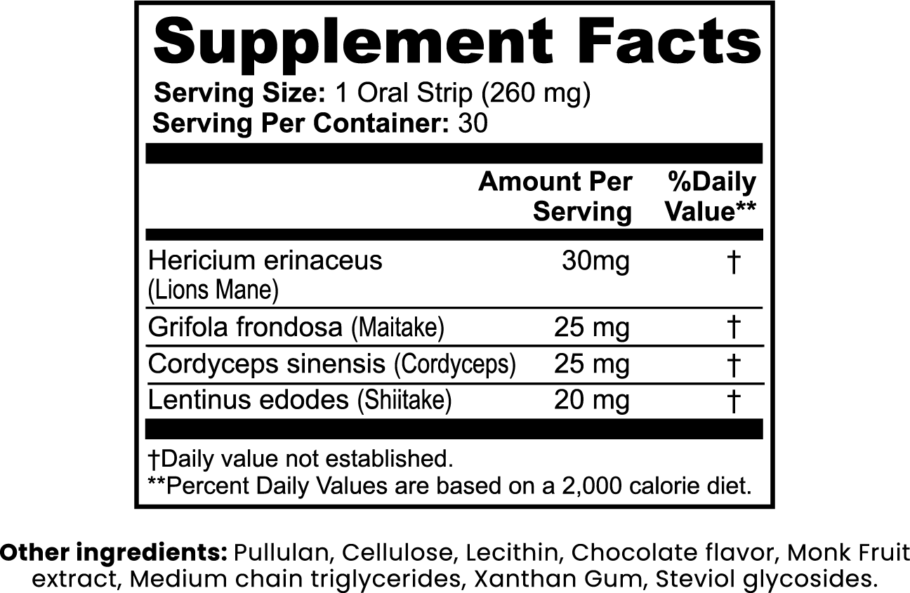 BrainBoost Focus Strips