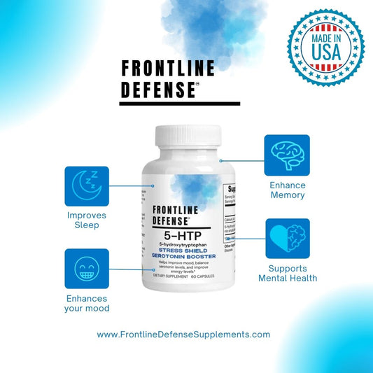 Discover the Benefits of 5-HTP Stress Shield Serotonin Booster