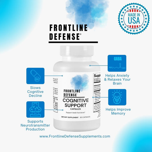 Enhance Your Mental Performance with Cognitive Support From Frontline Defense Supplements