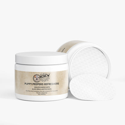 Puppy Peepers Refreshers Dog Eye Wipes