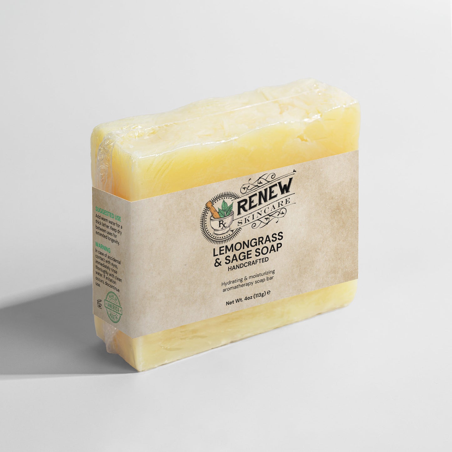 Lemongrass & Sage Soap