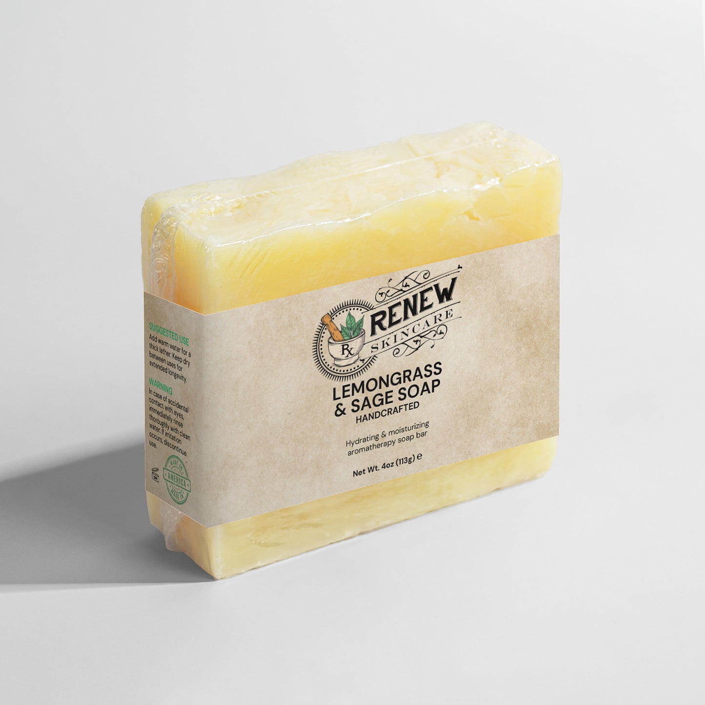 Lemongrass & Sage Soap