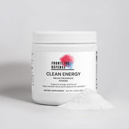 Clean Energy Powder Melon Creamsicle Flavor