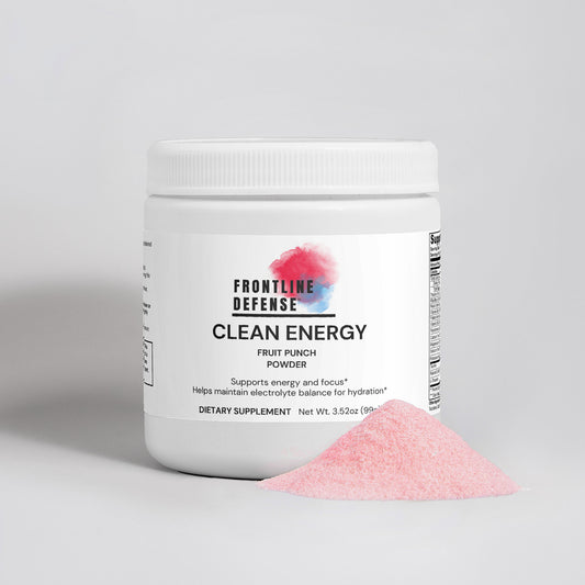 Clean Energy Powder Fruit Punch Flavor