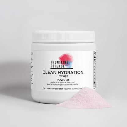 Clean Hydration Lychee Flavor