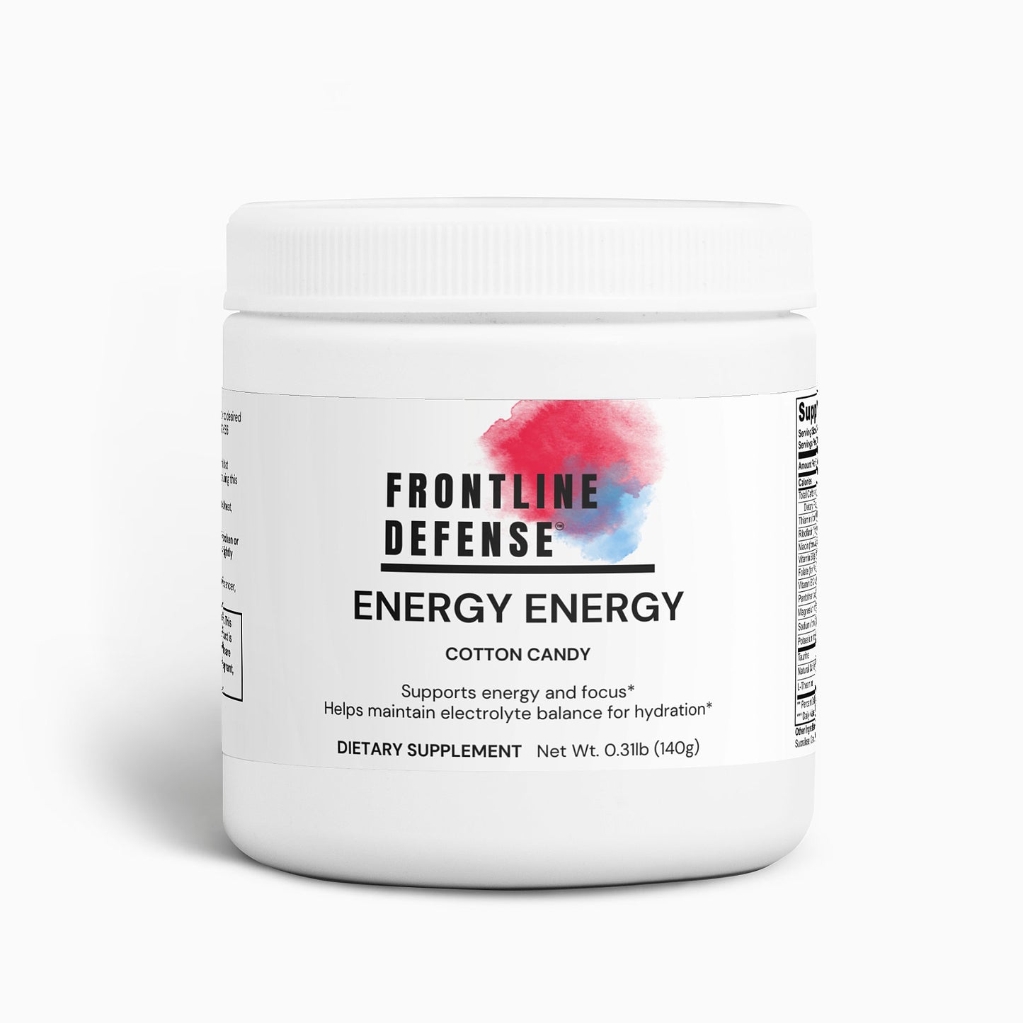 Energy Powder Cotton Candy Flavor