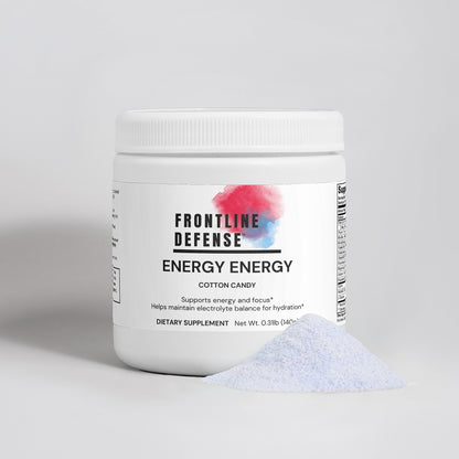 Energy Powder Cotton Candy Flavor