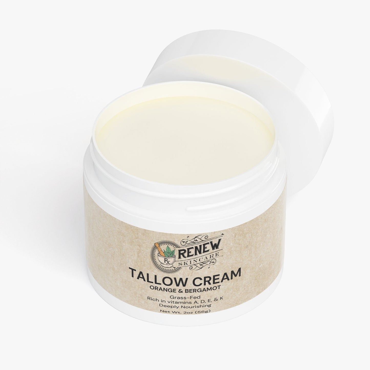 Tallow Cream Orange & Bergamot