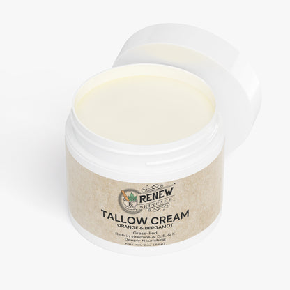 Tallow Cream Orange & Bergamot