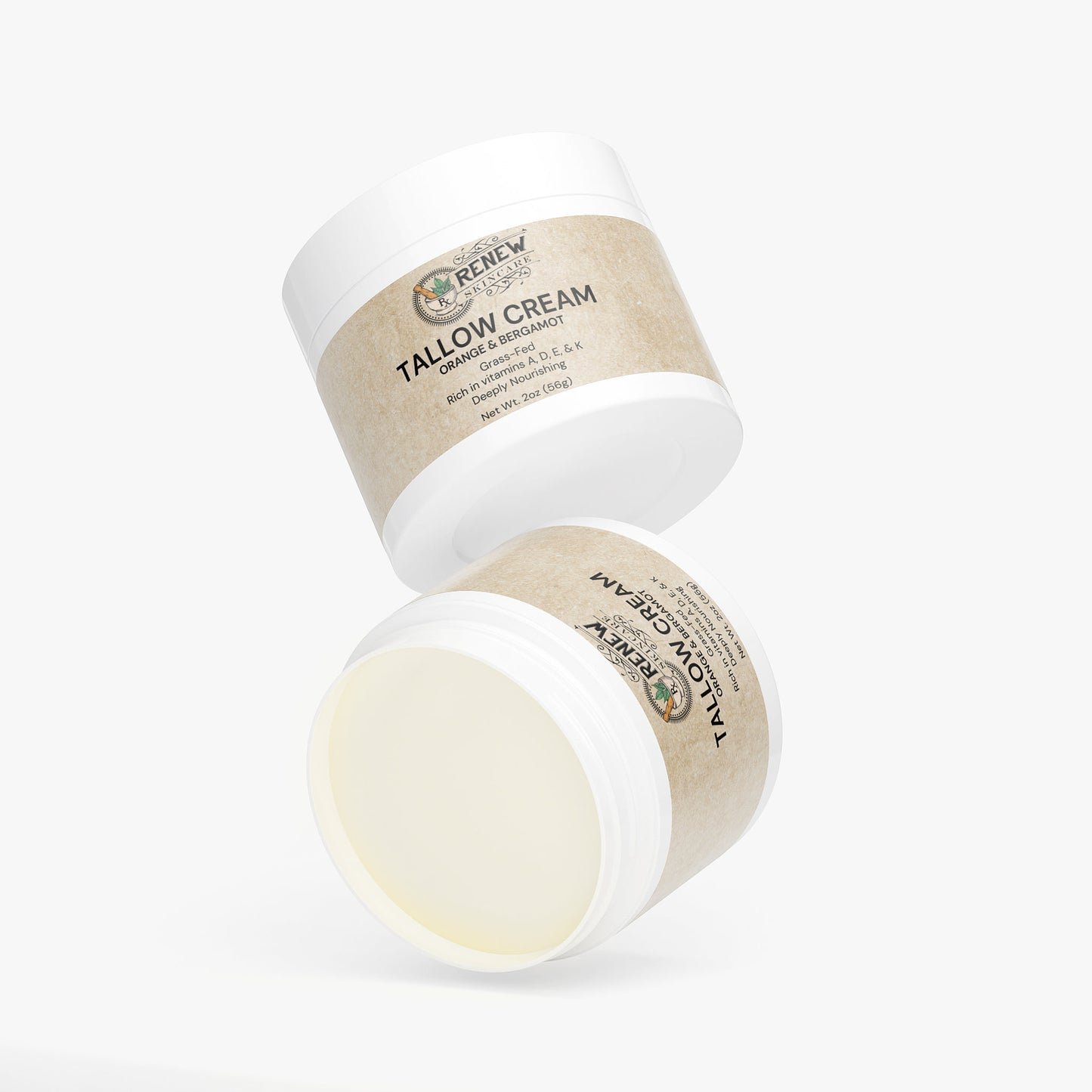 Tallow Cream Orange & Bergamot