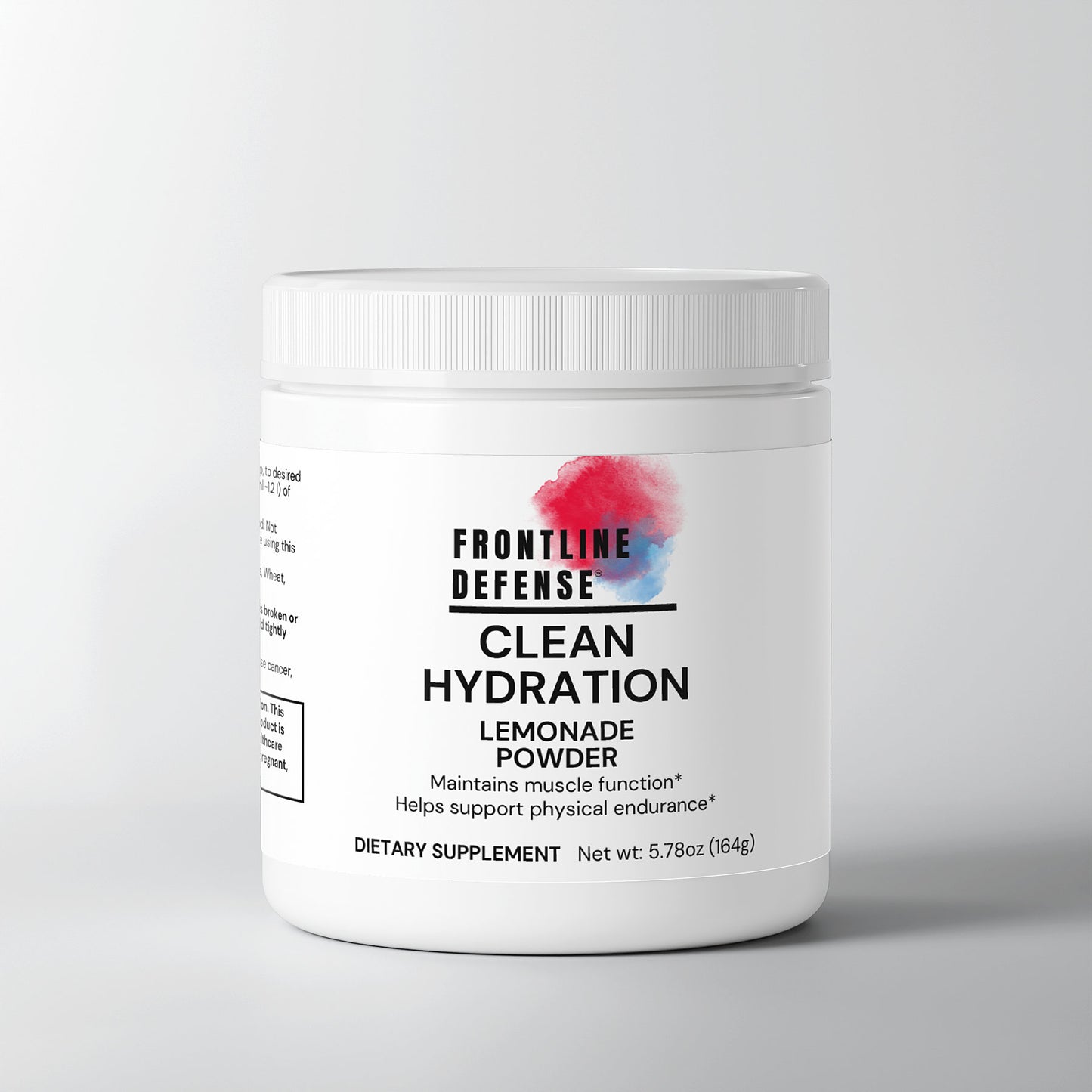 Clean Hydration Powder Lemonade Flavor