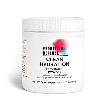 Clean Hydration Powder Lemonade Flavor