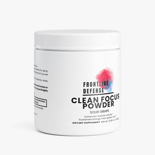 Clean Focus Powder in Sour Grape