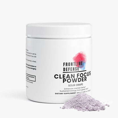 Clean Focus Powder in Sour Grape
