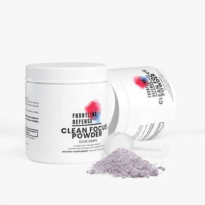 Clean Focus Powder in Sour Grape