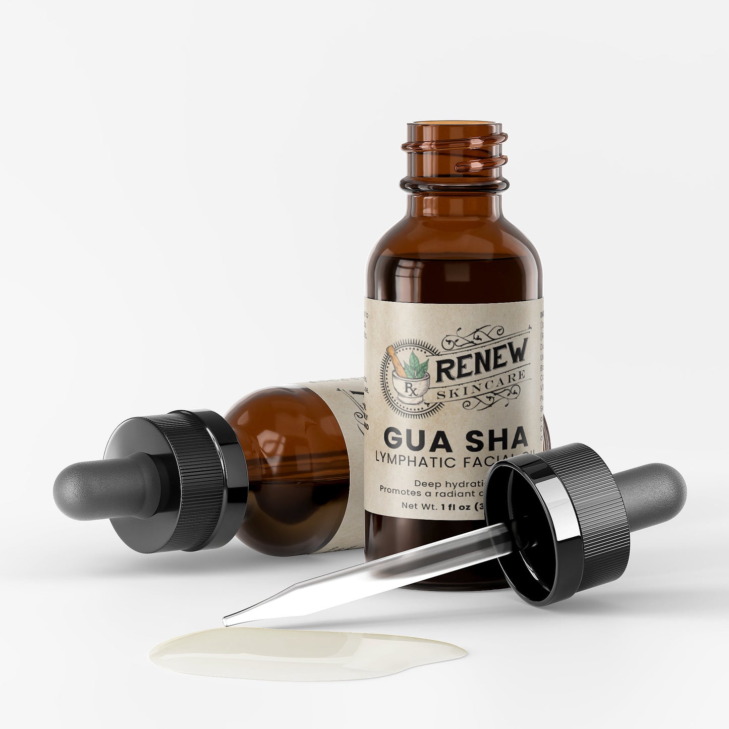 Gua Sha Lymphatic Face Oil