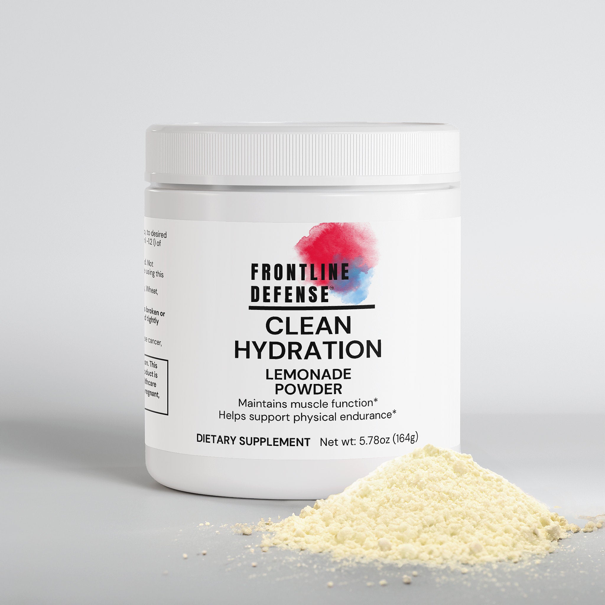Clean Frontline Clean Hydration Powder Lemonade Flavor – Frontline Defense