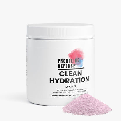 Clean Hydration Powder Lychee Flavor