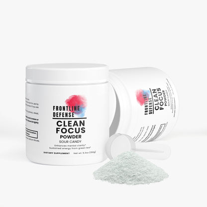 Clean Focus Powder in Sour Candy Flavor