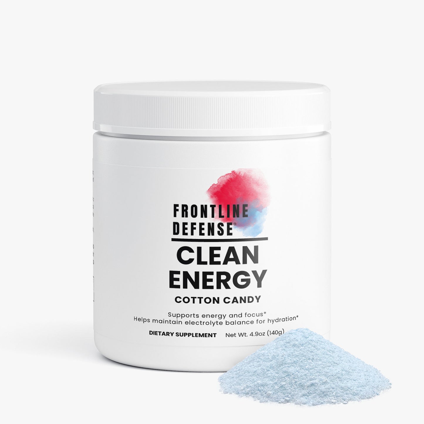 Clean Energy Powder in Cotton Candy Flavor