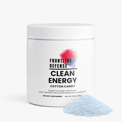 Clean Energy Powder in Cotton Candy Flavor