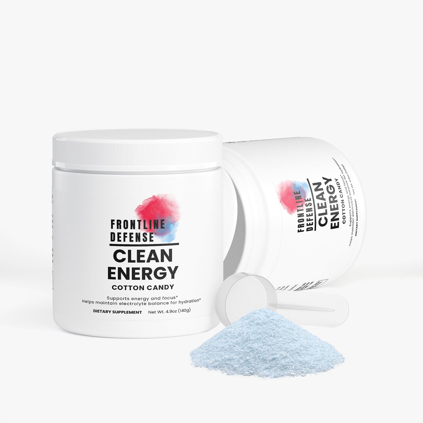 Clean Energy Powder in Cotton Candy Flavor