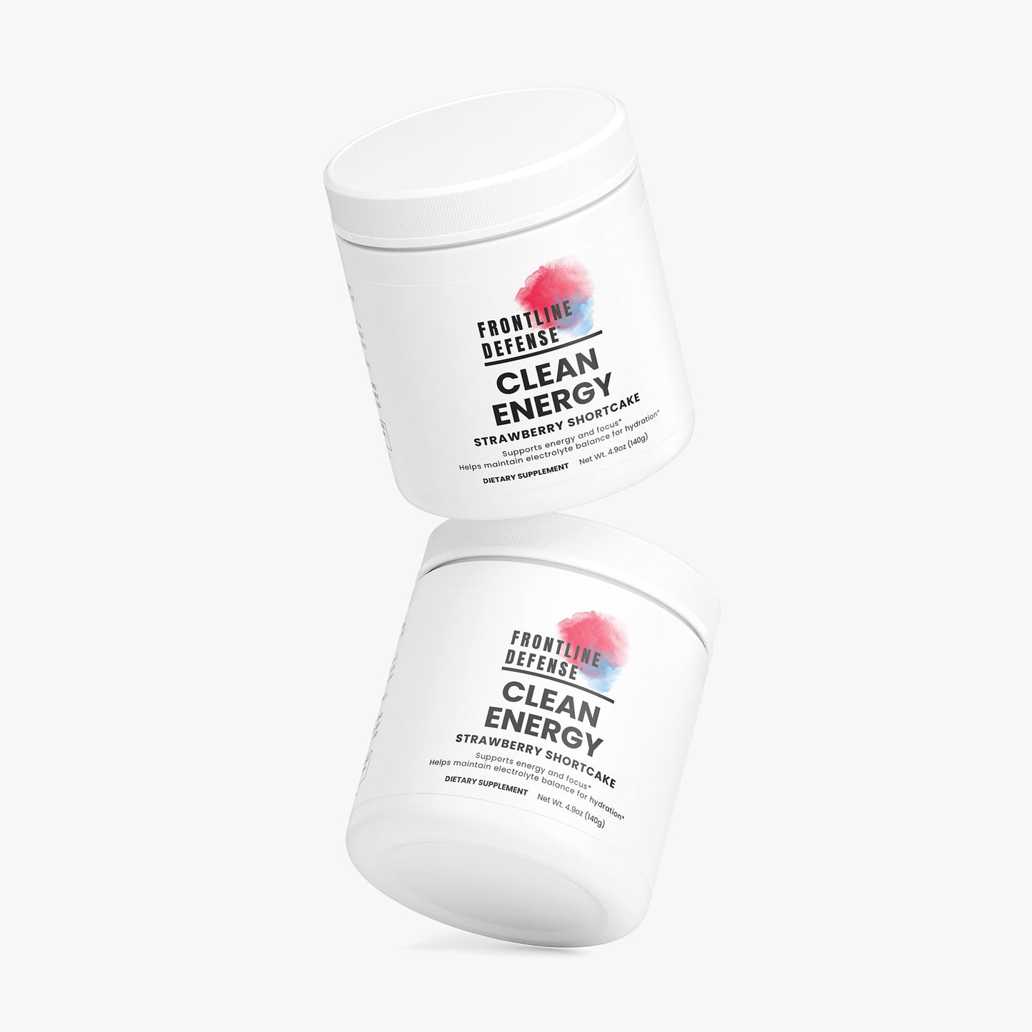 Clean Energy Powder in Strawberry Shortcake