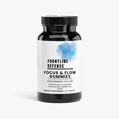 Focus & Flow Gummies with Cordyceps Mushrooms