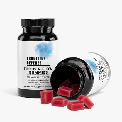Focus & Flow Gummies with Cordyceps Mushrooms