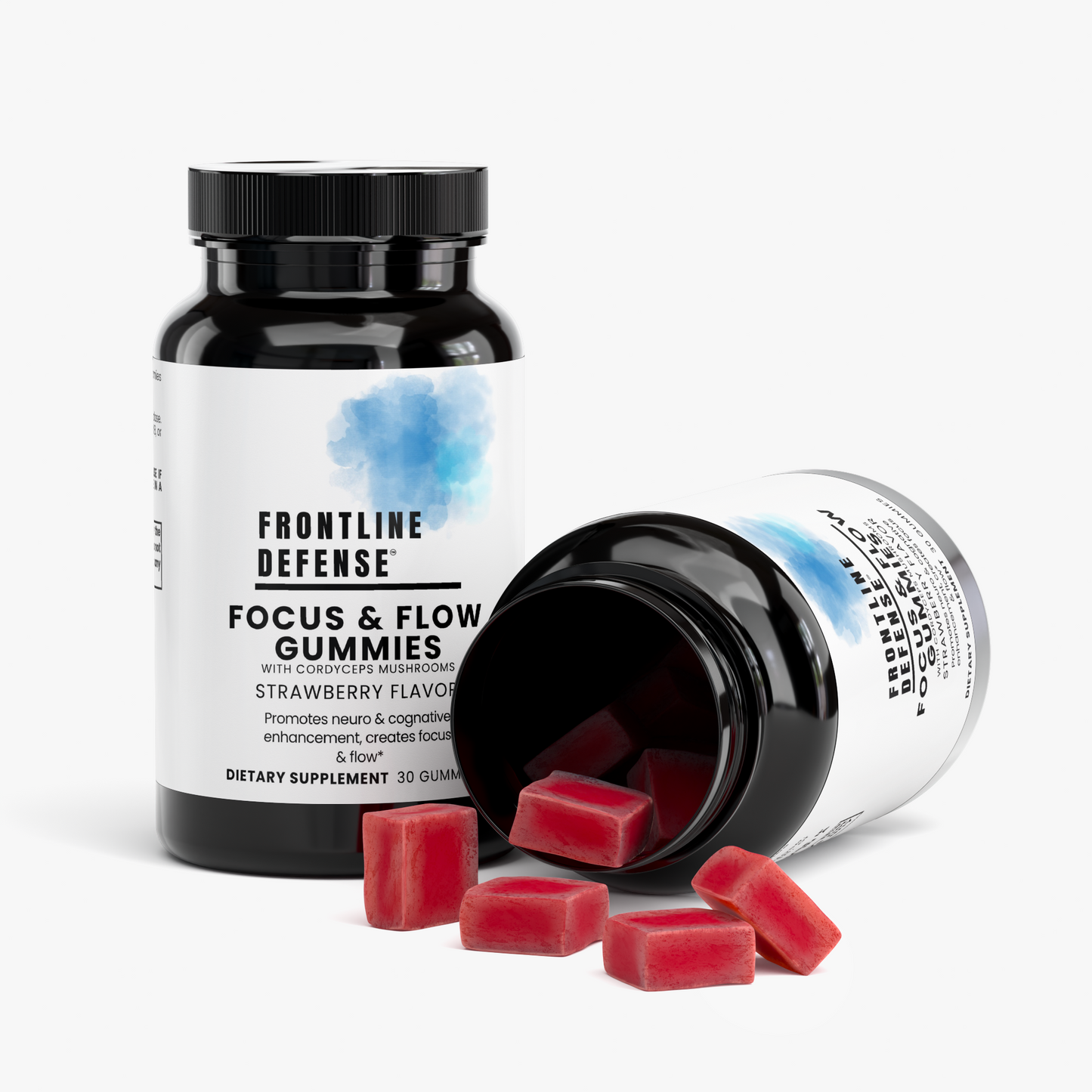 Focus & Flow Gummies with Cordyceps Mushrooms
