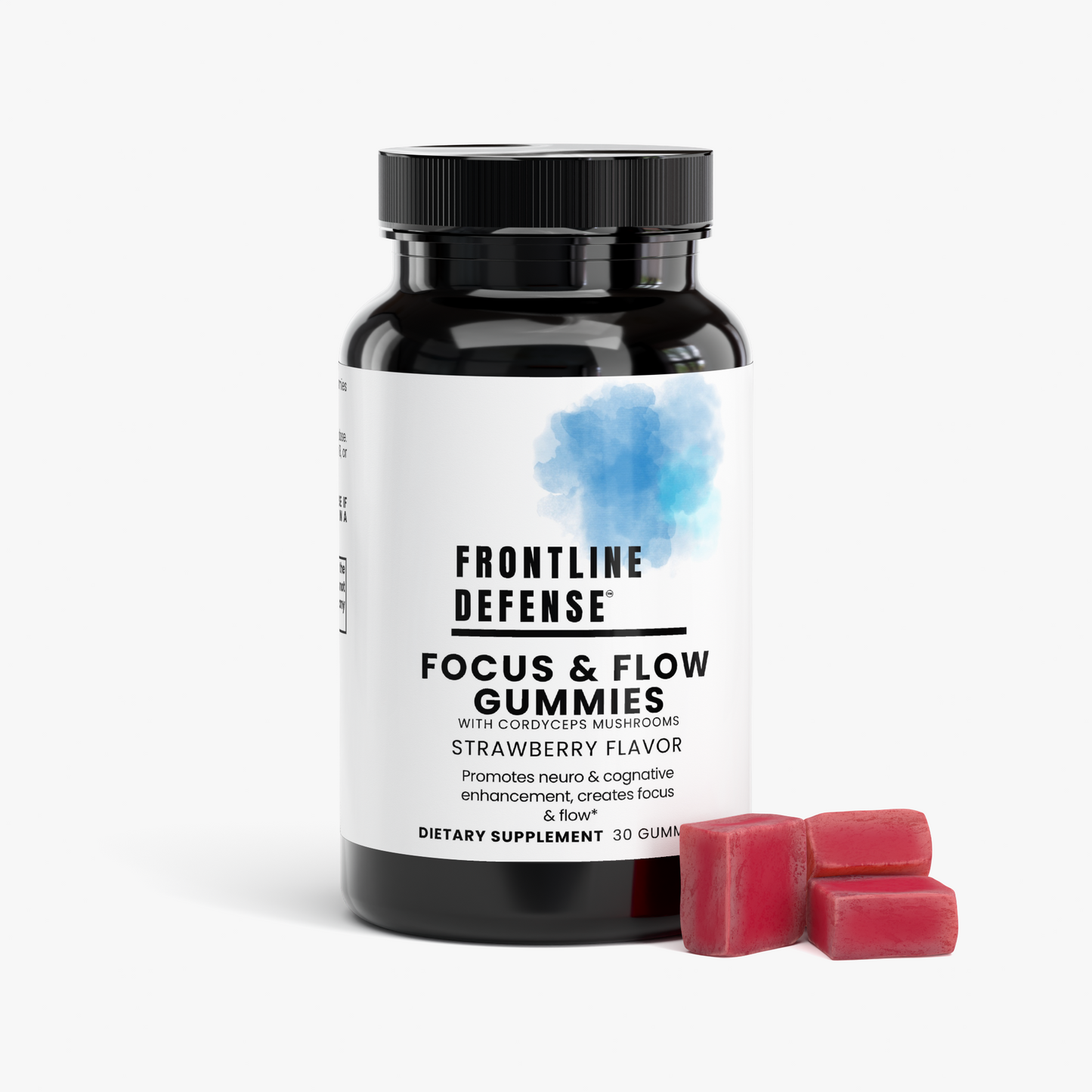Focus & Flow Gummies with Cordyceps Mushrooms