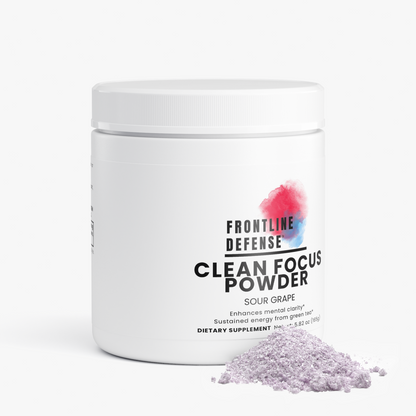 Clean Focus Powder in Sour Grape
